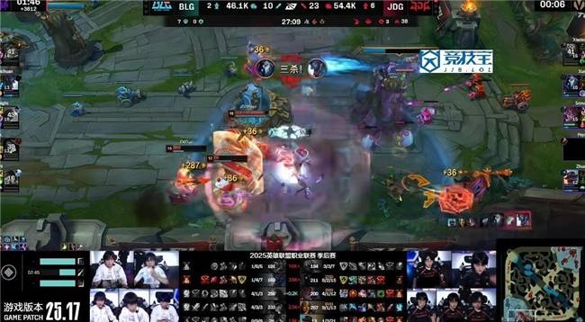 LPL:BLG让二追三力克JDG